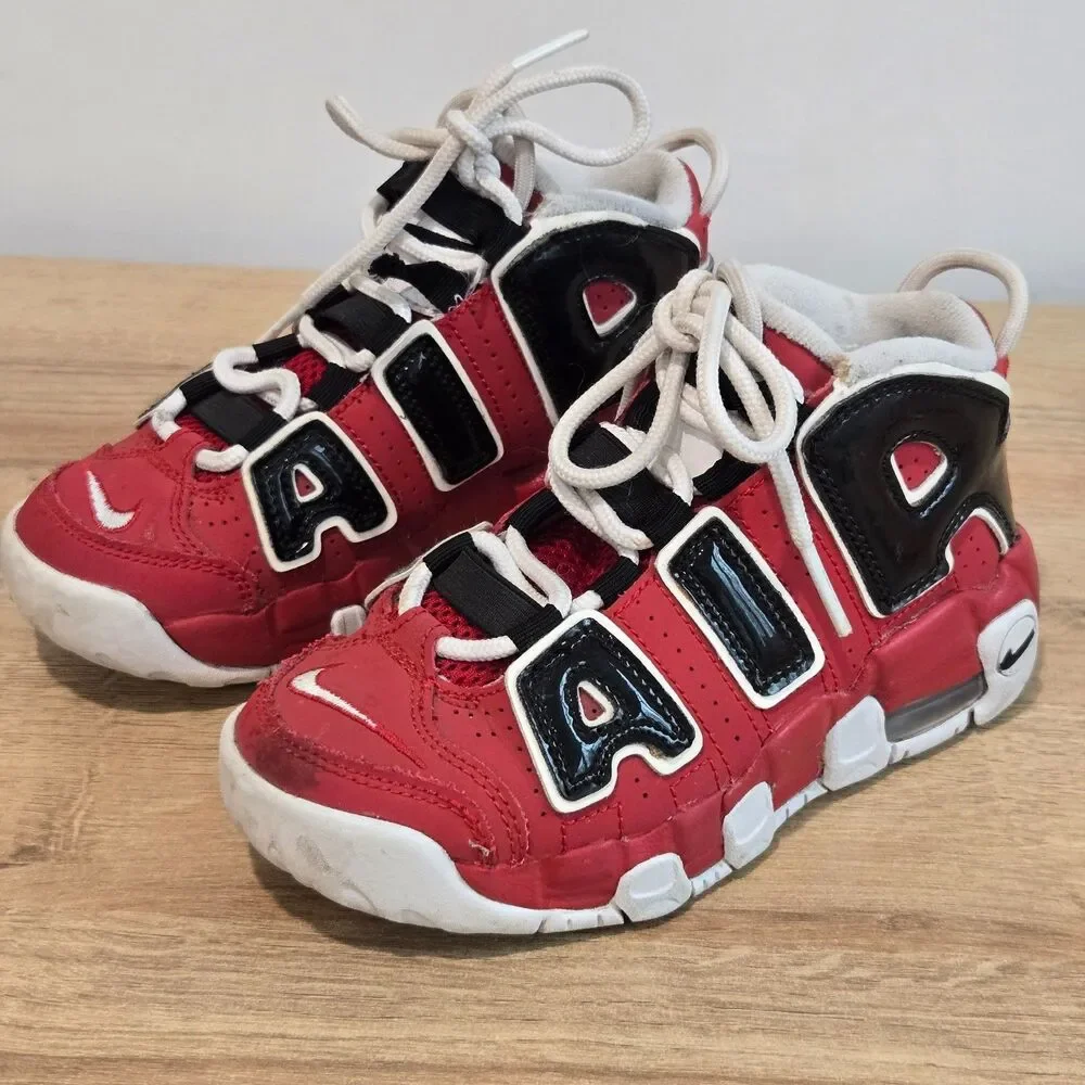Nike Air More Uptempo Bulls’ Varsity Red DB2874-600 Kids‎ US 1Y / 32 Basketball